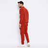 Rust Cargo Wind Cheater Tracksuit