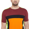 Wine Orange Cut & Sew Tshirt