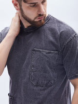 Acid Washed Carpenter Oversized Tshirt