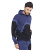 Navy Ombre Oversized Hooded Sweatshirt