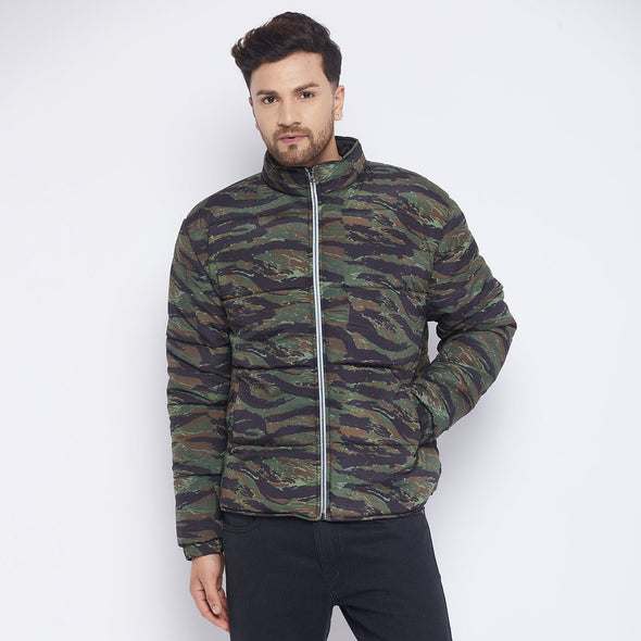 Modern Camo Quilted Jacket