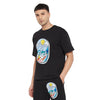 Black Friendly AF Printed Tshirt