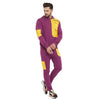 Lilac Yellow Patched Tracksuit