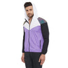 Plum Rainbow Reflective Wind cheater Jacket