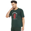 Mose Green Invasions Printed Tshirt