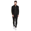 Black Caution Taped Combo JogSuit Suits - Fugazee