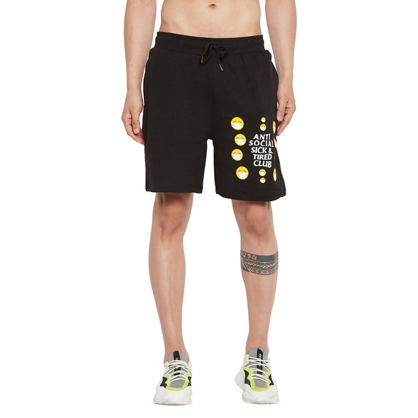 Anti Social Sick & Tired Club Oversized Shorts