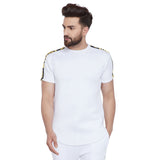 White Venetian Taped Tee T-Shirts - Fugazee