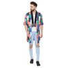 Technicolor Paisley Mesh Kimono