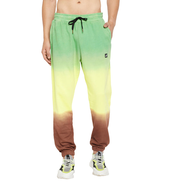 Tri Color Oversized Ombre Trackpants