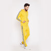 Lemon Checkered Taped Hoodie Sweatshirts - Fugazee