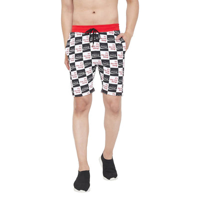 Cocacola Checkered Taped Shorts