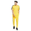 Lemon Oversized Paisley Taped Hooded Tshirt & Sweatpants Clothing Set