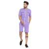 Plum Piping Playsuit