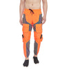 Orange  Rainbow Reflective Cargo Trackpants