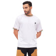 White Rainbow Tape Oversized Tee T-shirts Fugazee 