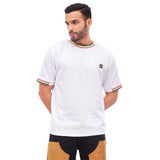 White Rainbow Tape Oversized Tee T-shirts Fugazee 