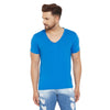 Electric Blue V-Neck Tee