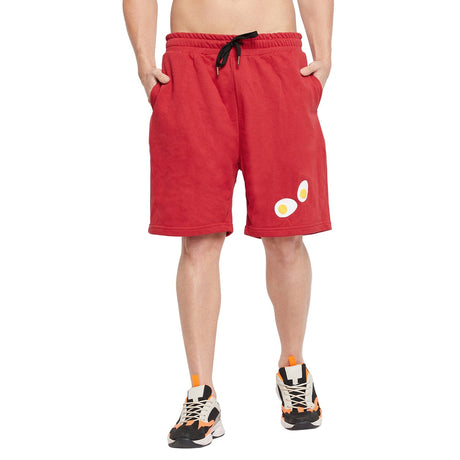Red Ramen Graphic Shorts Shorts Fugazee 