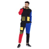 Black Multicoloured Oversized Pocket Combo Tracksuit