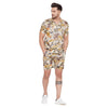 Kyoto Oriental Printed Cuban Shirt and Shorts Combo Set