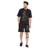 Naruto Oversized Graphic Tshirt and Shorts Combo Set