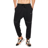 Black Oversized Contrast Stitch Trackpants Trackpants Fugazee 