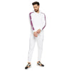 White Oversized Paisley Taped Combo Tracksuit *WARM*