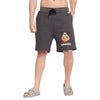 Charcoal Loser Graphic Relaxed Fit Shorts
