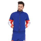 Blue Nylon Taped Wind Breaker Jacket