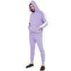 Plum Overzised Taped Sweasthirt and Joggers Combo Tracksuit