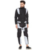 Black Nylon Reflective Cargo Light Weight Combo Tracksuit