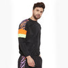 Nylon Cut and Sew Turtle Neck Wind-cheater Jacket