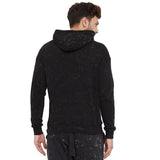 Acid Drop Shoulder Hooded Sweatshirt