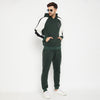 Moss Green Oversized Raglan Hoodie & Relaxed Fit Joggers Tracksuit