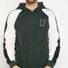 Moss Green Oversized Raglan Hoodie & Relaxed Fit Joggers Tracksuit