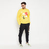 Yellow Sunset Oversized Sweatshirt