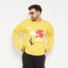 Yellow Sunset Oversized Sweatshirt