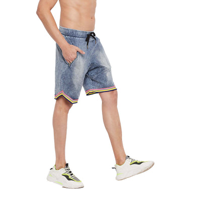 Denim Print Swim Briefs