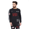 Black NASA Space Reflective Sweatshirt Sweatshirts - Fugazee