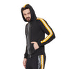 All Black Neon Orange Reflective Sweatshirt Sweatshirts - Fugazee