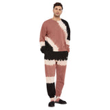 Peach Tie & Dye Oversized Trackpants Trackpants Fugazee 
