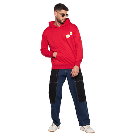 Red Ramen Oversized Hoodie Sweatshirts Fugazee 