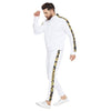 White Venetian Combo JogSuit Suits - Fugazee