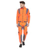 Orange Nylon Rainbow Reflective Cargo Tracksuit