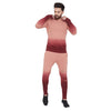 Dusty Rose Ombre Sweatshirt and Sweatpants Combo Jogsuit Suits - Fugazee