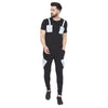 Black Reflective Cargo Taped Joggers Joggers - Fugazee