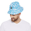 Cloud Print Bucket Hat