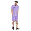 Plum Piping Playsuit