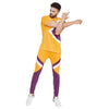 Purple On Lemon Cut & Sew Sweatpants Joggers - Fugazee